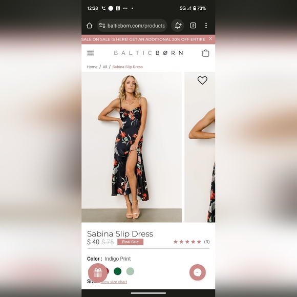 Brand new Baltic born slip dress with tags - Picture 2 of 2